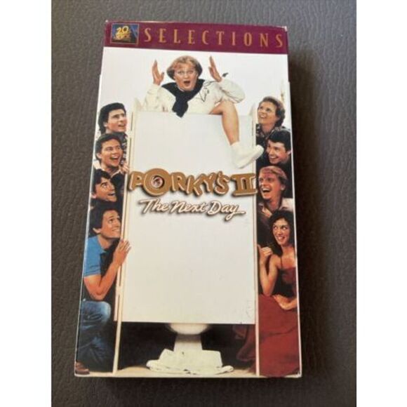 Porky's II: The Next Day VHS 1983 (1997 Release) Kim Cattrall Teen Sex Comedy - Picture 1 of 6